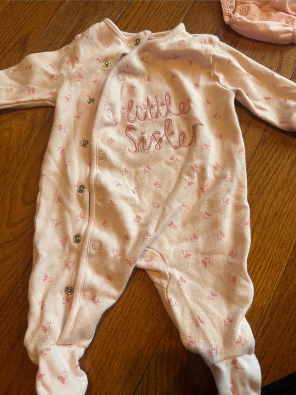 Kids Pink and White Mixed Pajama Bundle - Soft Sleepwear 13 pieces  0-3 months